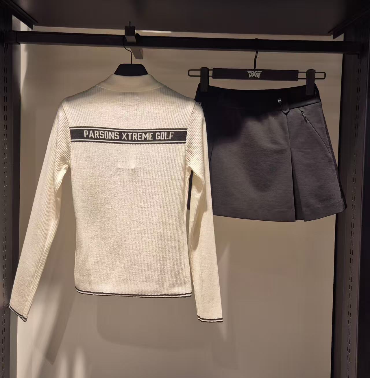 PXG 26 S/S 여성 플리츠 언발 스커트