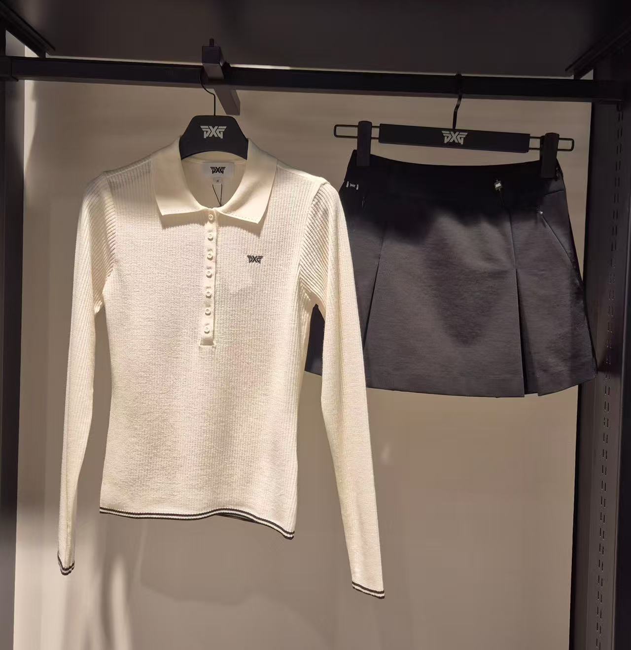 PXG 26 S/S 여성 플리츠 언발 스커트