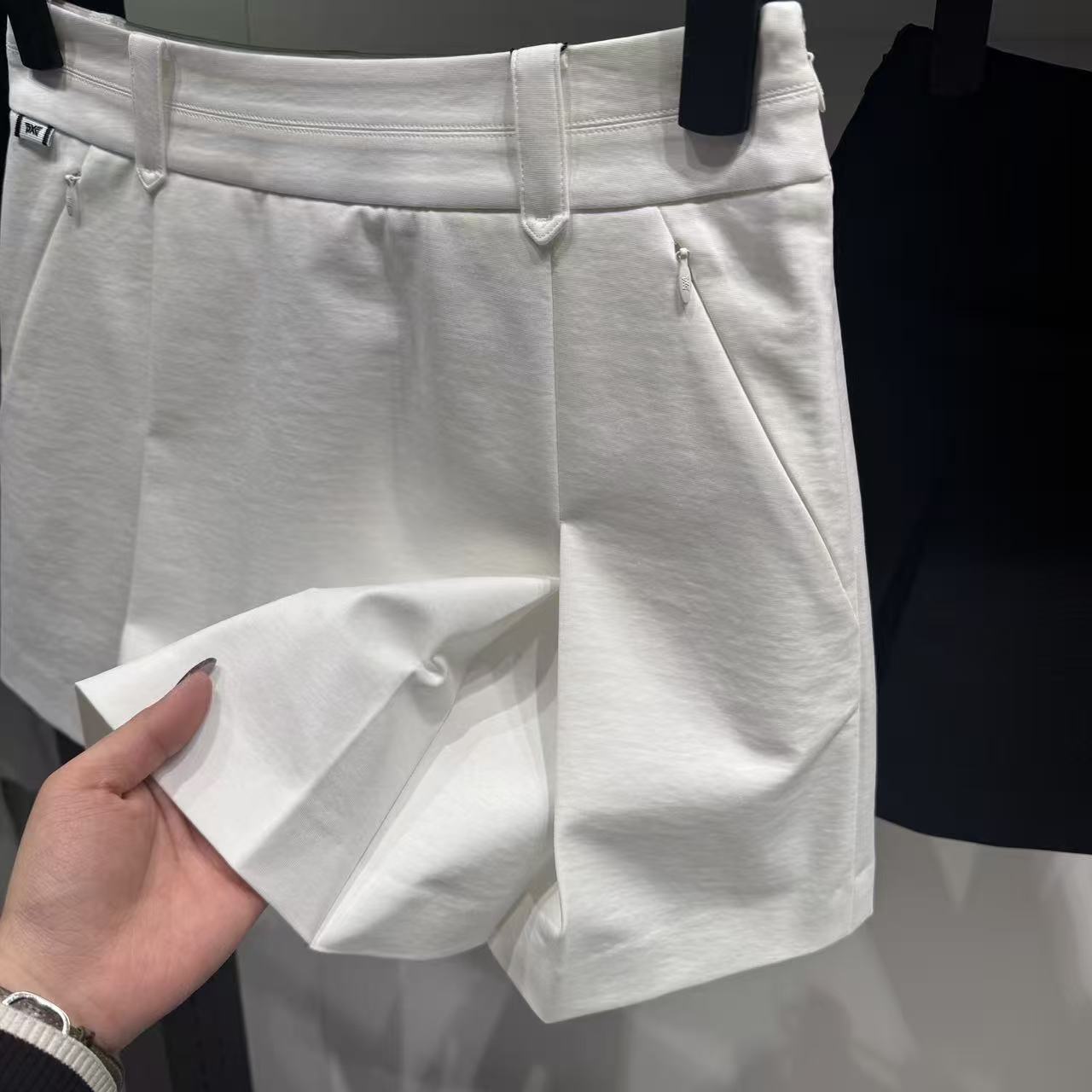 PXG 26 S/S 여성 플리츠 언발 스커트