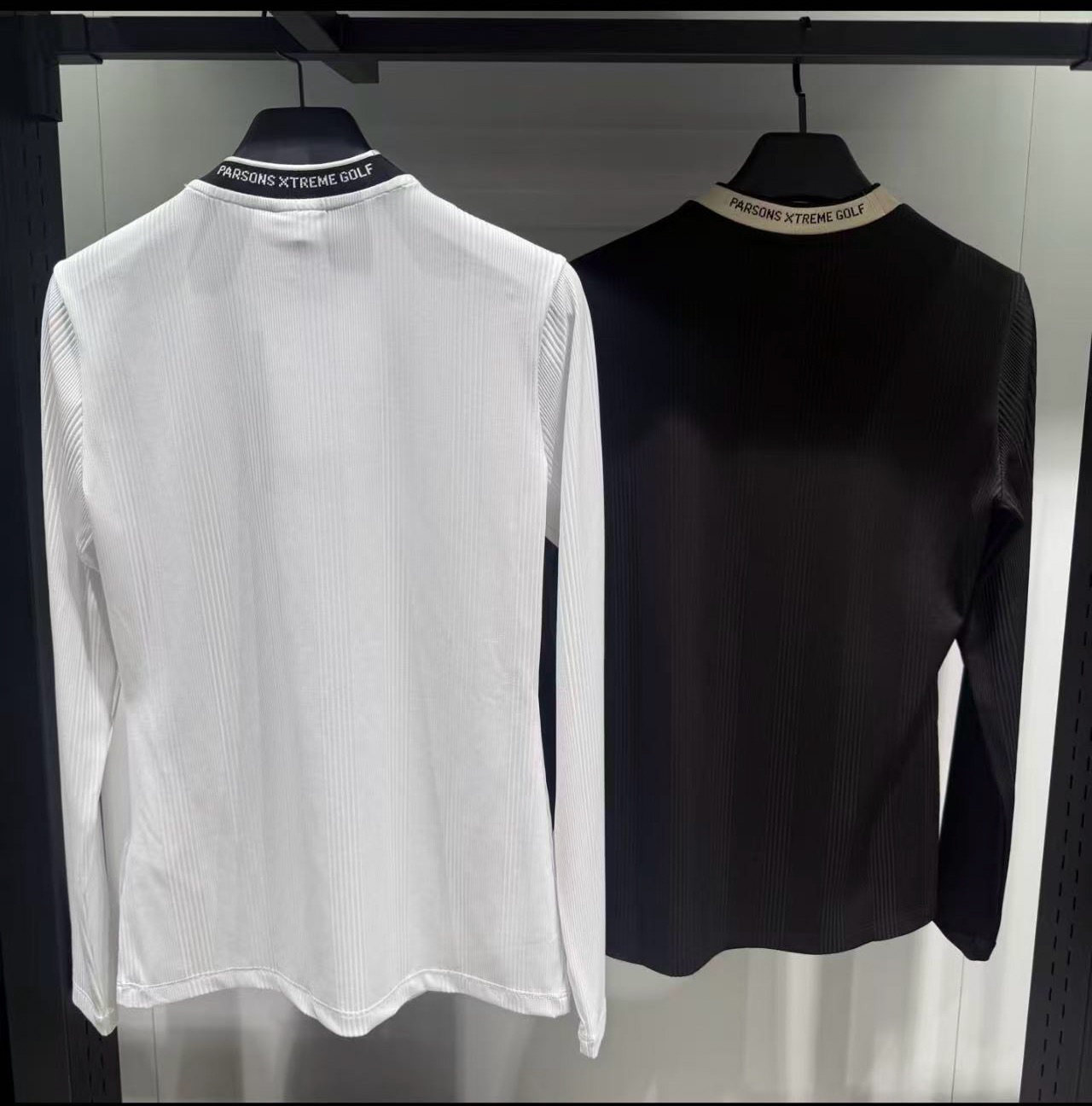 PXG 26 S/S 여성 하프넥 긴팔 티셔츠