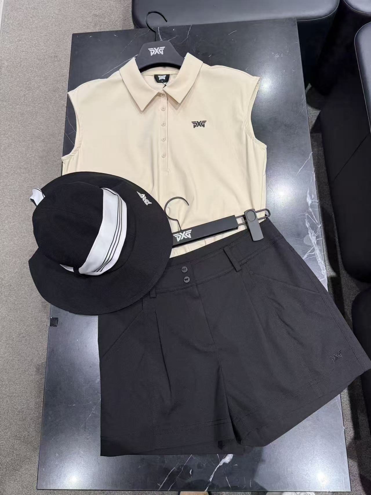 PXG 26 S/S 여성 민소매 카라티