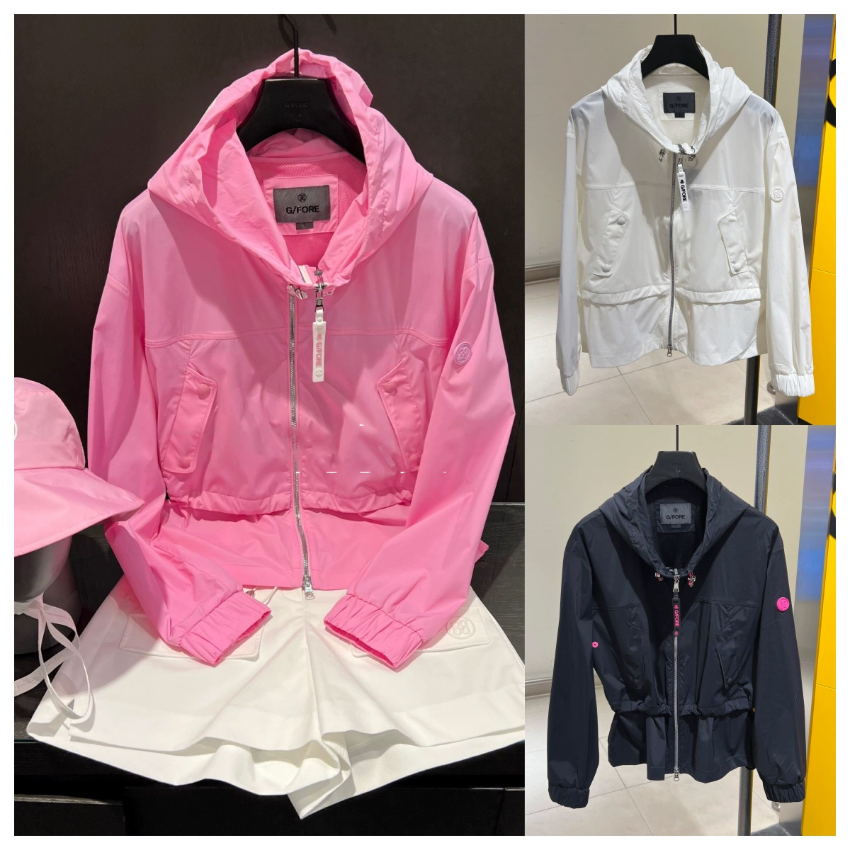 G/FORE 25 S/S 여성 바람막이