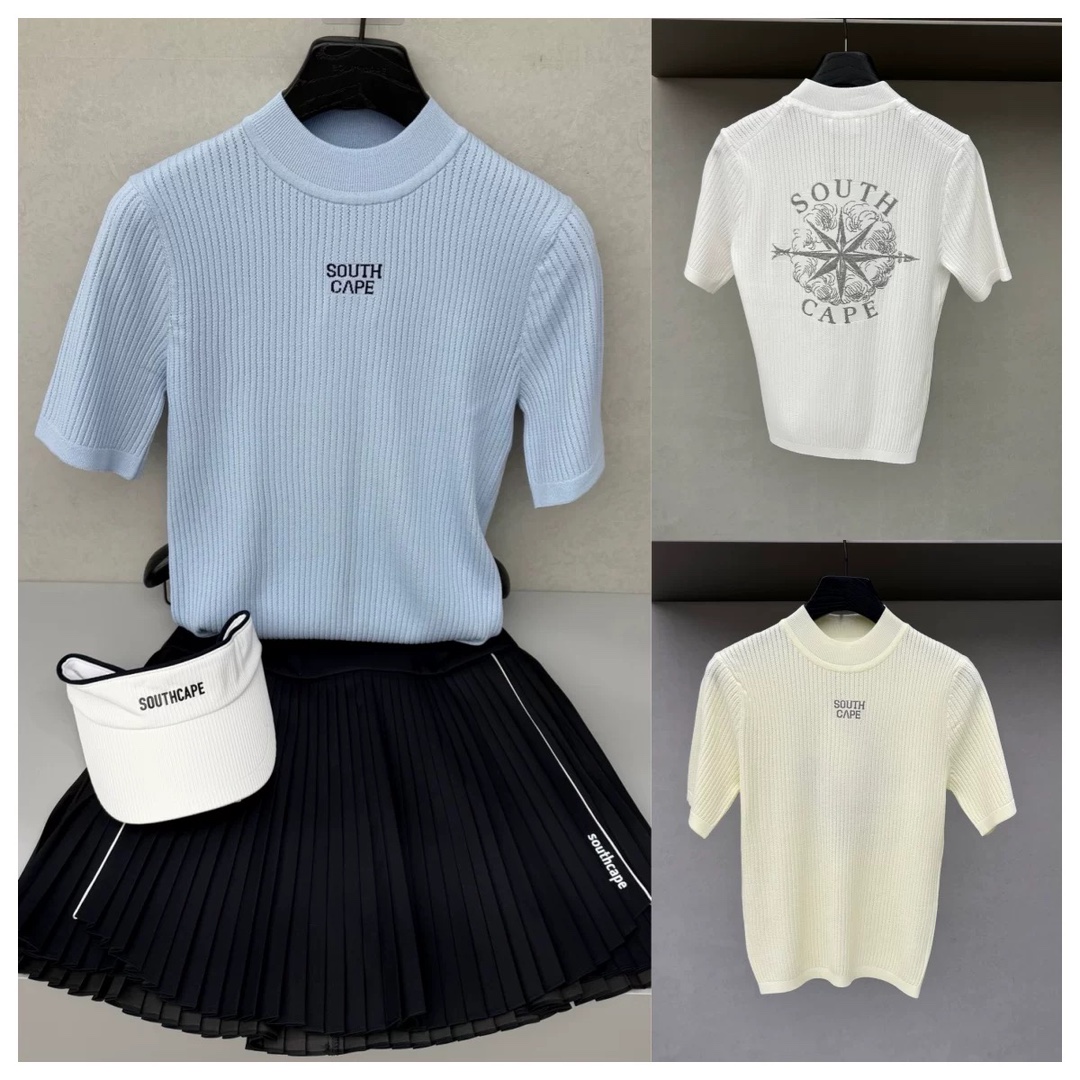 SOUTHCAPE 26 S/S 여성 니트 반팔