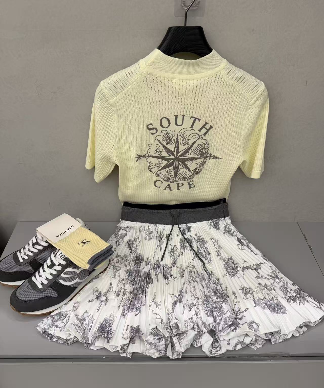 SOUTHCAPE 26 S/S 여성 니트 반팔