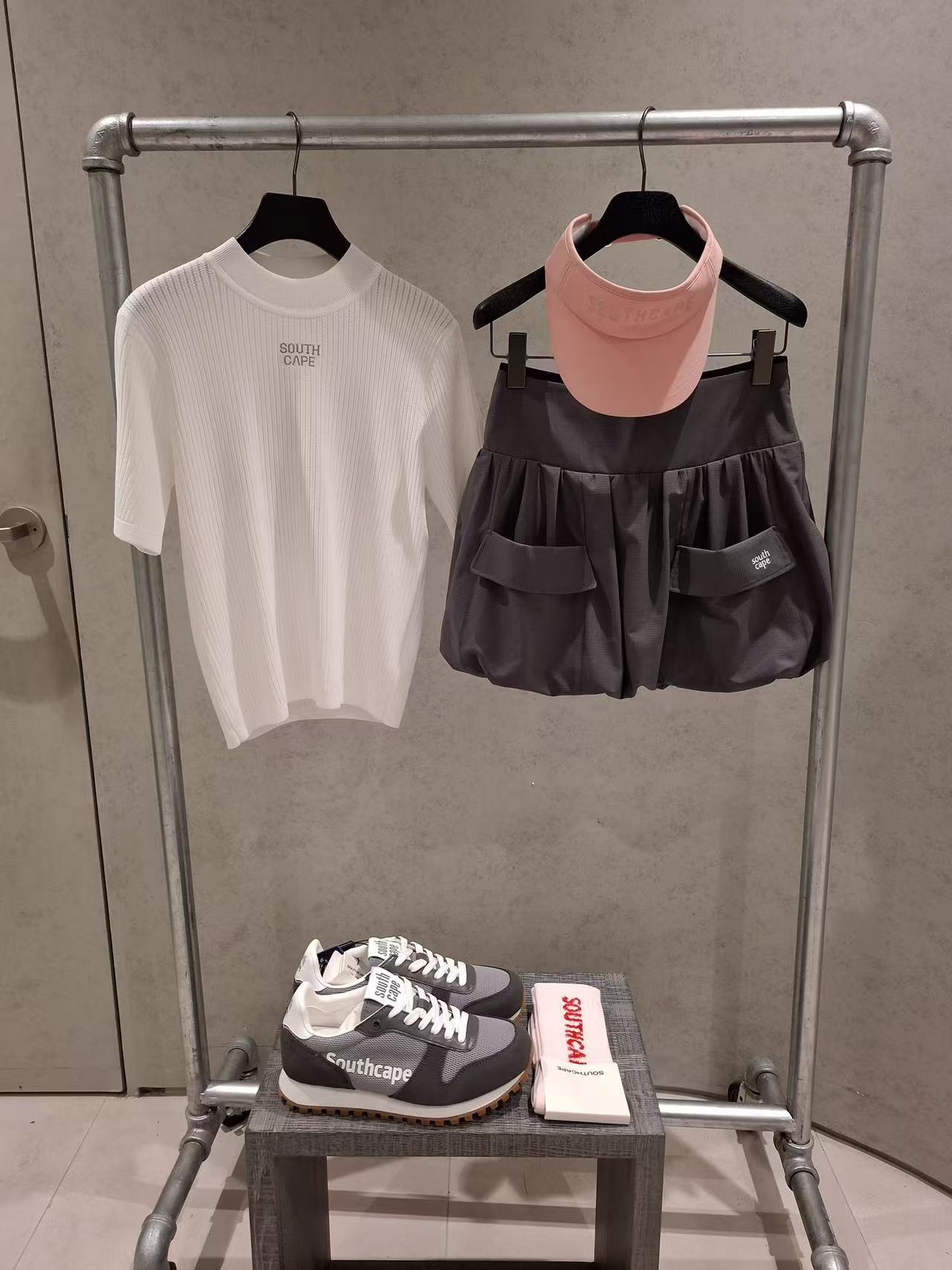 SOUTHCAPE 26 S/S 여성 니트 반팔