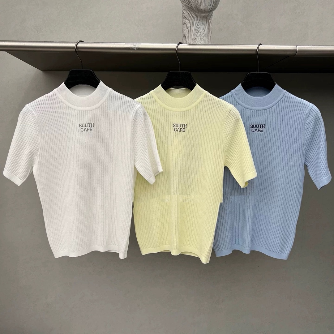 SOUTHCAPE 26 S/S 여성 니트 반팔