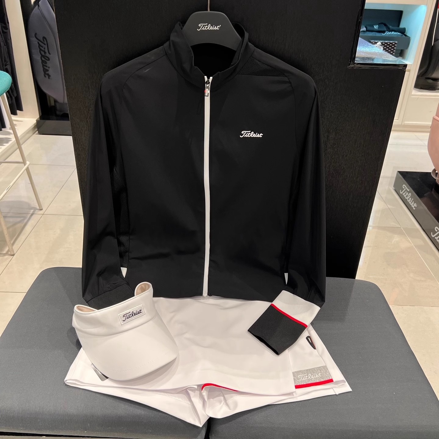 Titleist 여성 골프웨어 자외선 차단 재킷