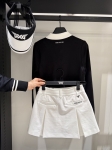 PXG 26 S/S 여성 플리츠 언발 스커트