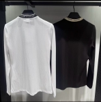 PXG 26 S/S 여성 하프넥 긴팔 티셔츠