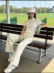 G/FORE 26 S/S 여성 민소매 라운드 티