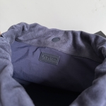 보테가 베네타 더스트백 조르노 위빙 스웨이드 숄더백